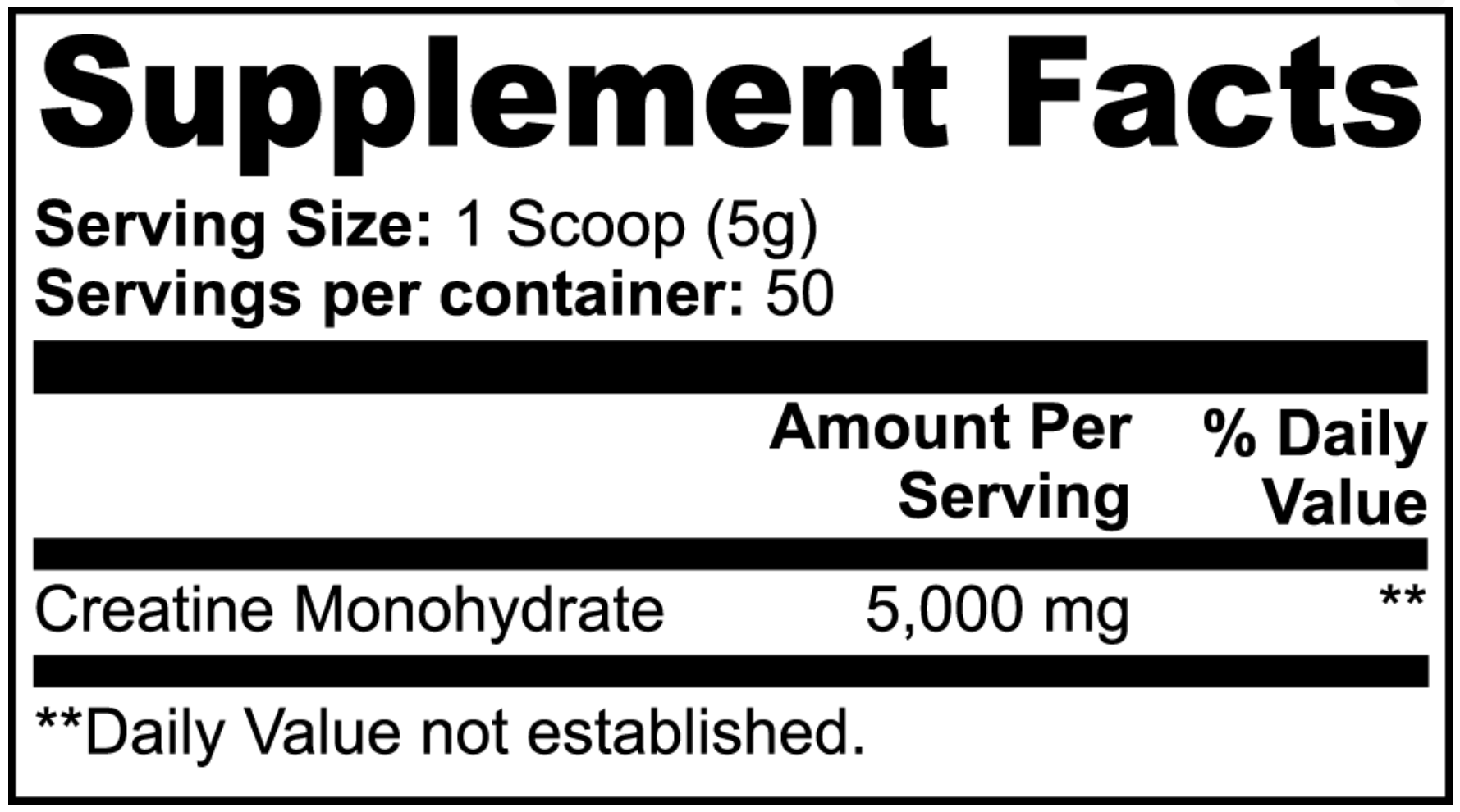 CREATINE MONOHYDRATE