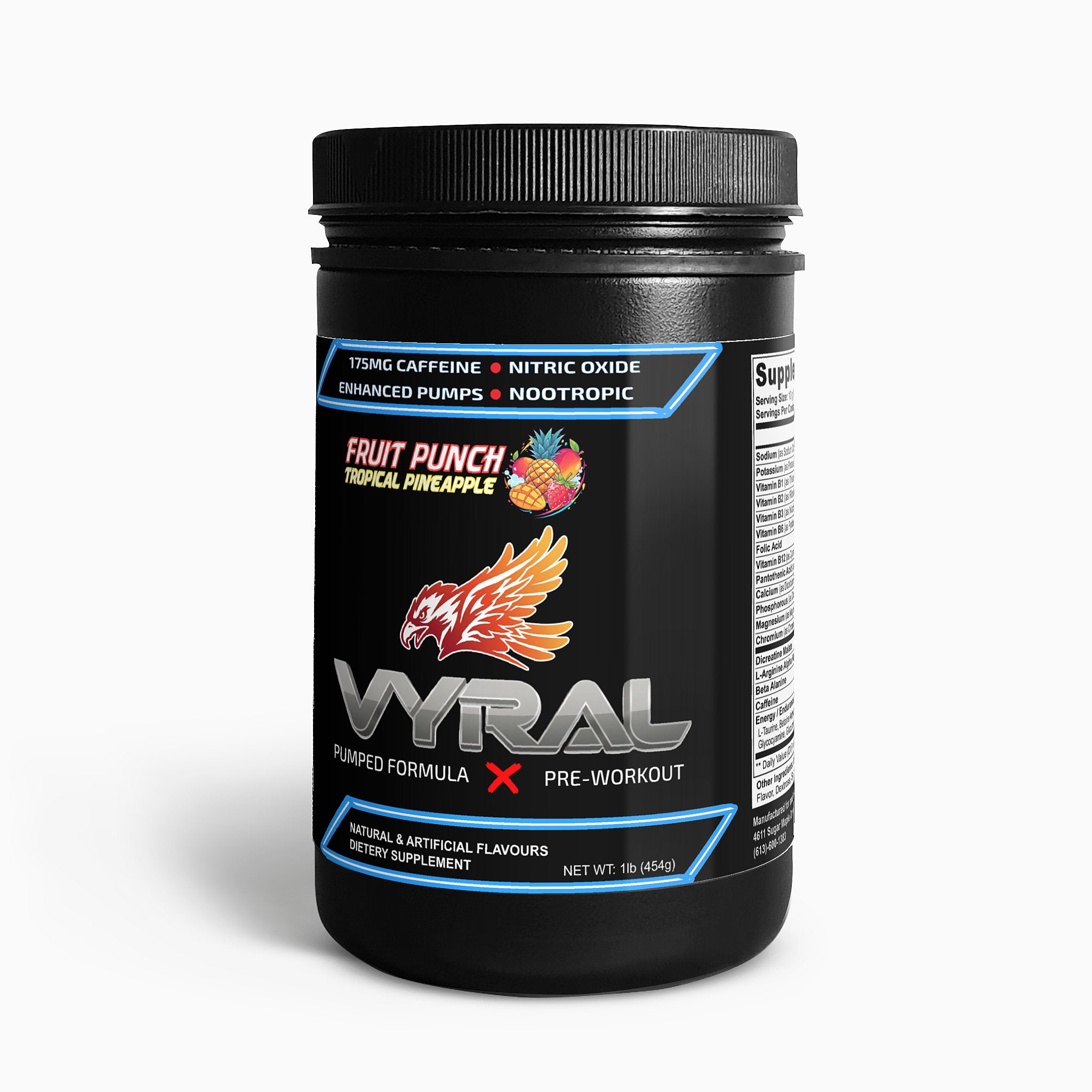PRE-WORKOUT (PUMPED FORMULA)